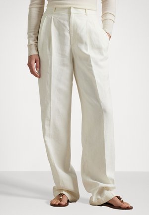 Polo Ralph Lauren HEMP WIDE LEG PANT - Trousers - nevis