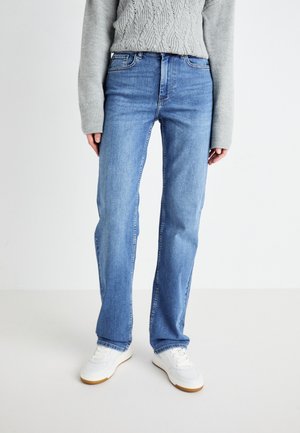 ONLEMILIE - Traperice ravnih nogavica - medium blue denim