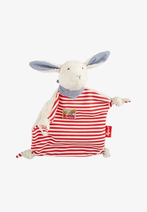 sigikid SCHNUFFELTUCH - Toy - weiß rot