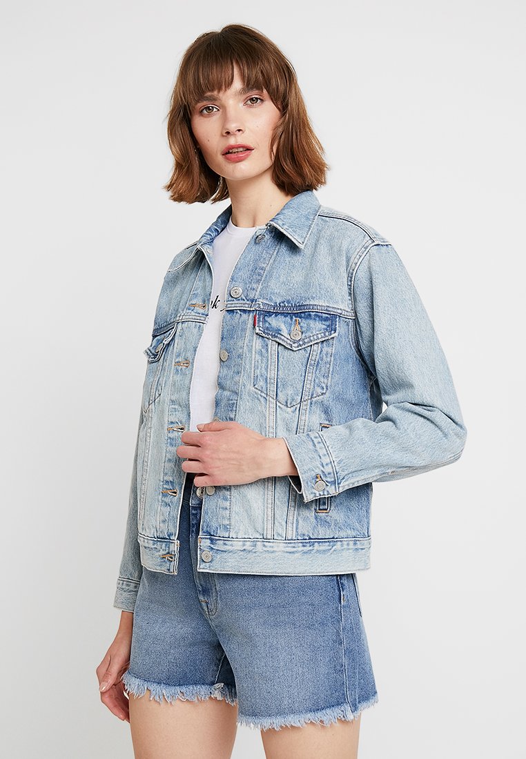 EX BOYFRIEND TRUCKER Spijkerjas blue denim EX BOYFRIEND TRUCKER Spijkerjas blue denim