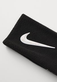 Nike Performance ATHLETIC HEADBAND WIDE - Öronvärmare - black/white