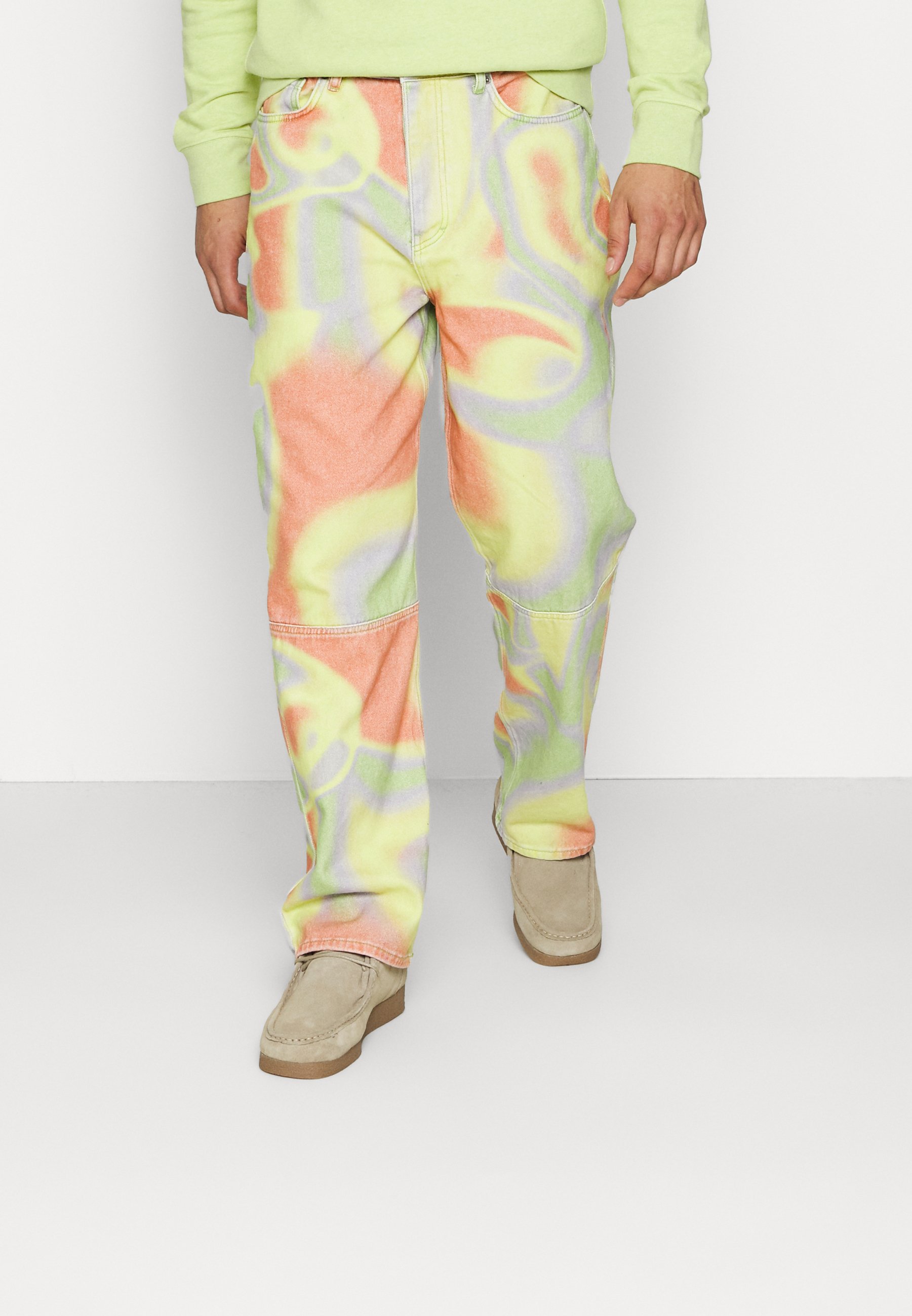 Jaded London ACID SWIRL PRINTED - Jeans baggy - multi/multicolore -  Zalando.it