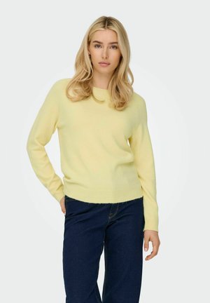 ONLRICA LIFE - Pullover - pastel yellow