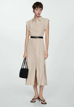 Shirt dress - sand