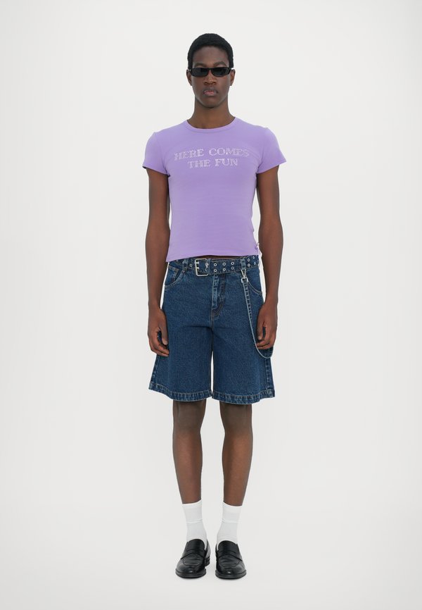 POLLY POCKET SLIM UNISEX - Print T-shirt - lilac3