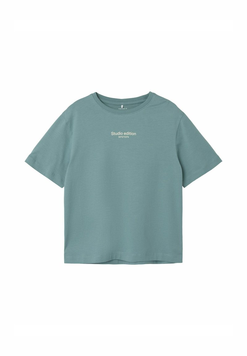Name it NKMBRODY - Camiseta básica - mineral blue