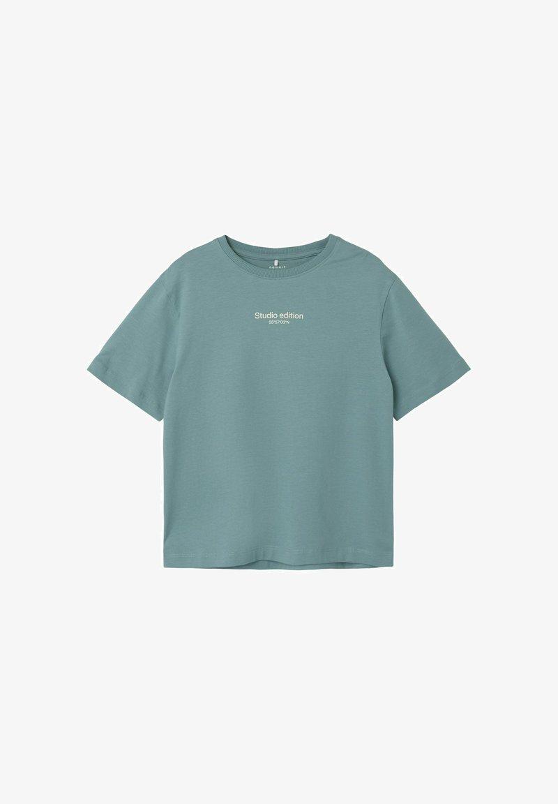 Name it NKMBRODY - Camiseta básica - mineral blue