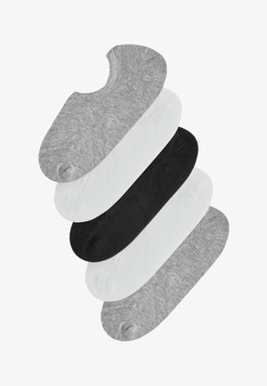 Next, INVISIBLE SOCKS 5 PACK . - Sneaker-sokker - black grey white