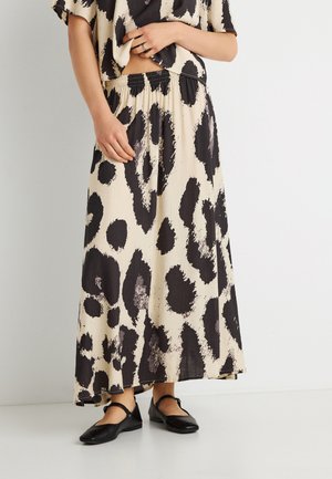 JUSIA SKIRT - Jupe longue - licorice