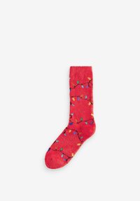 Next 2 PACK - COSY CHRISTMAS BED - Zeķes - red navy