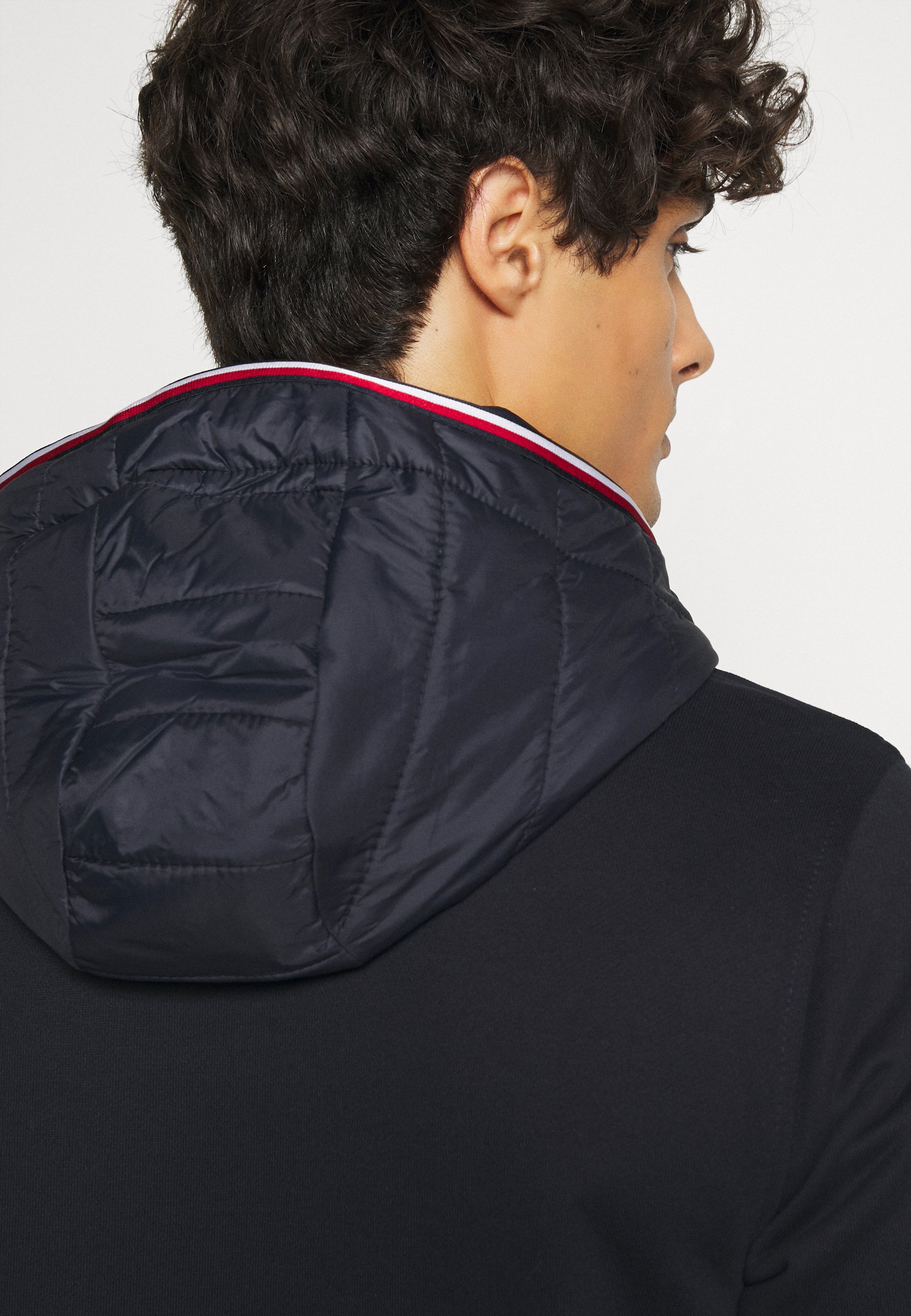 Tommy Hilfiger MIXED MEDIA HOODED ZIP 