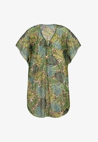 Niewybrane, tunika plażowa oversize, tropikalny wzór