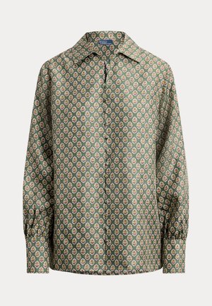 WOVEN-SHIRT - Blúzka so zapínaním na gombíky - 2014 wood block spikey flower