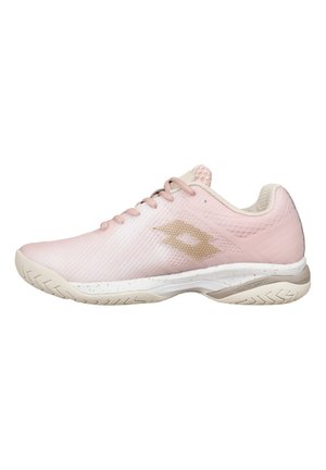 Lotto MIRAGE 300 III - Scarpe da tennis per tutte le superfici - weiss apricot hellgrau