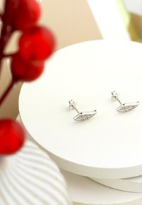 Sofia Milani LEAF - Orecchini - silver coloured