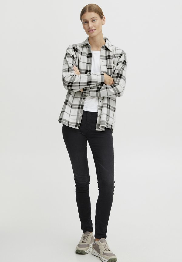 OXCHIA - Fleece jacket - asphalt4