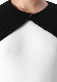 Gina Tricot BOLERO - Kardigan - black