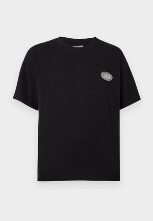Jack & Jones, JJLEGACY TEE CREW NECK - T-shirt imprimé - black