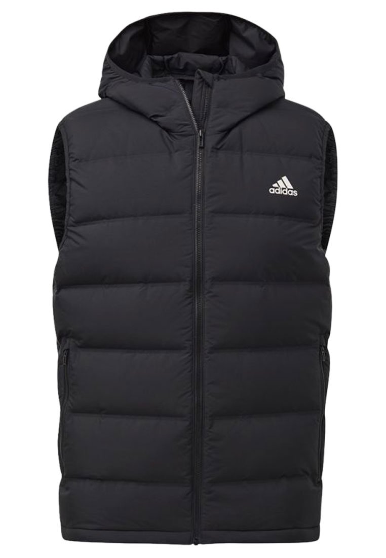 helionic down hooded vest