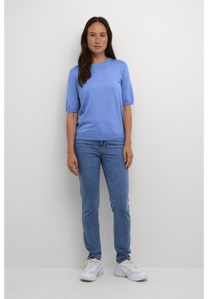 Kaffe, KALIZZA O-NECK - T-shirts basic - ultramarine