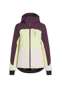 CARBONITE - Snowboardkabát - aubergine colour block