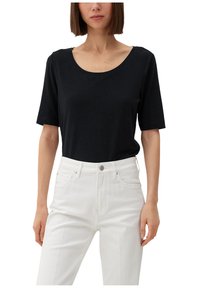 s.Oliver T-shirt print - schwarz