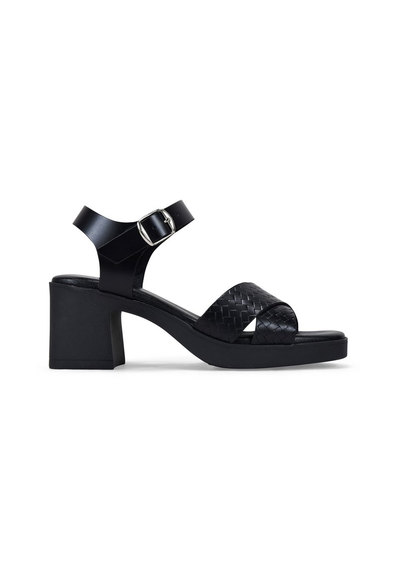 Bosanova Sandalias con plataforma - black