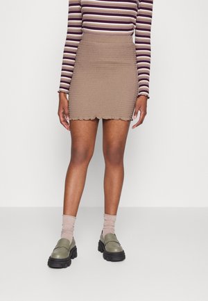 NMPERNILLE SKIRT - Minissaia - silver mink