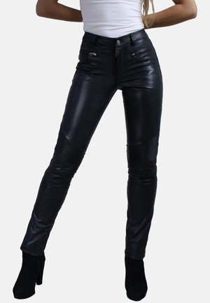 Lederhose Rocco dunkelbraun