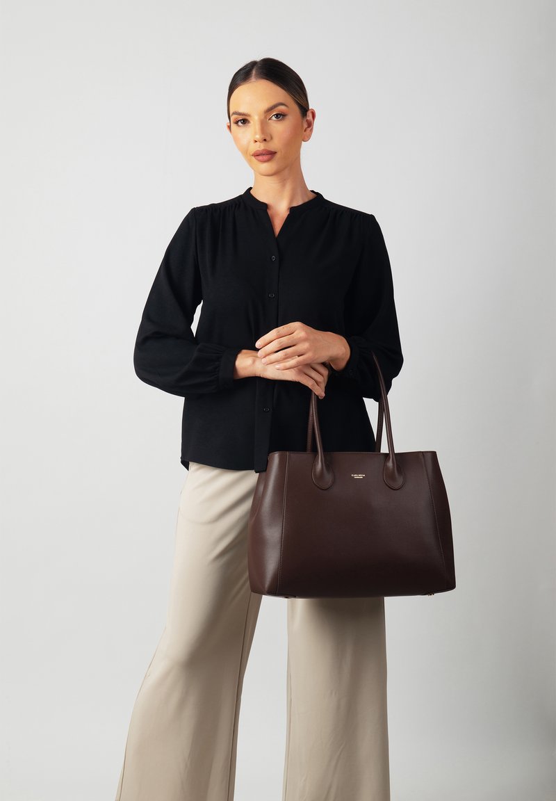 Carlheim SELENA - Käsilaukku - brown