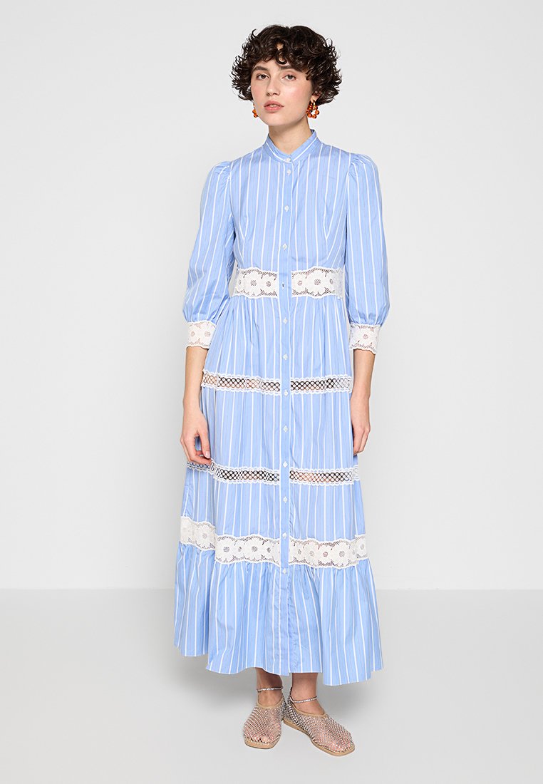 sandro Blousejurk blauw sandro Blousejurk blauw