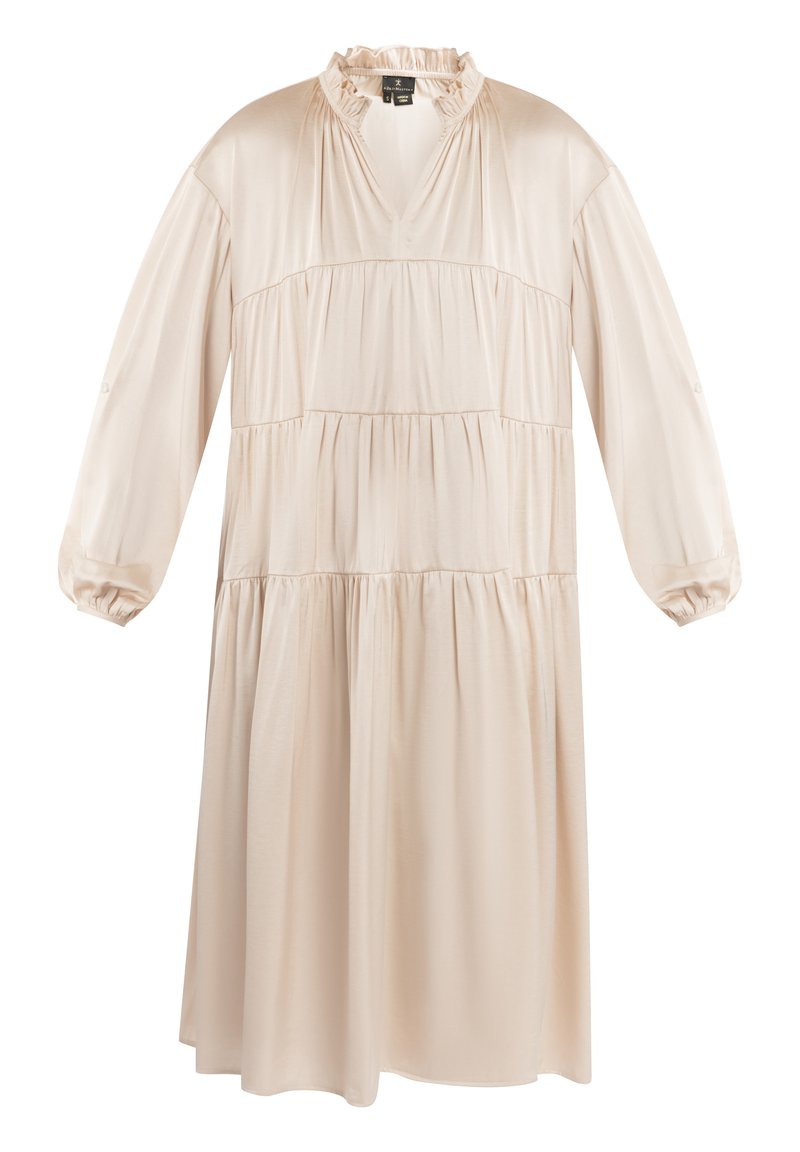 dreimaster Jurk beige