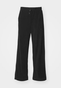 ADDIS PANTS WIDE UNISEX - Pantalon classique - black