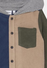 Name it SALLE COLOR BLOCK OVERSHIRT - Allvädersjacka - humus