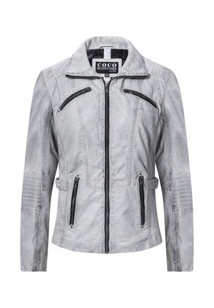 Lederjacke - weiß