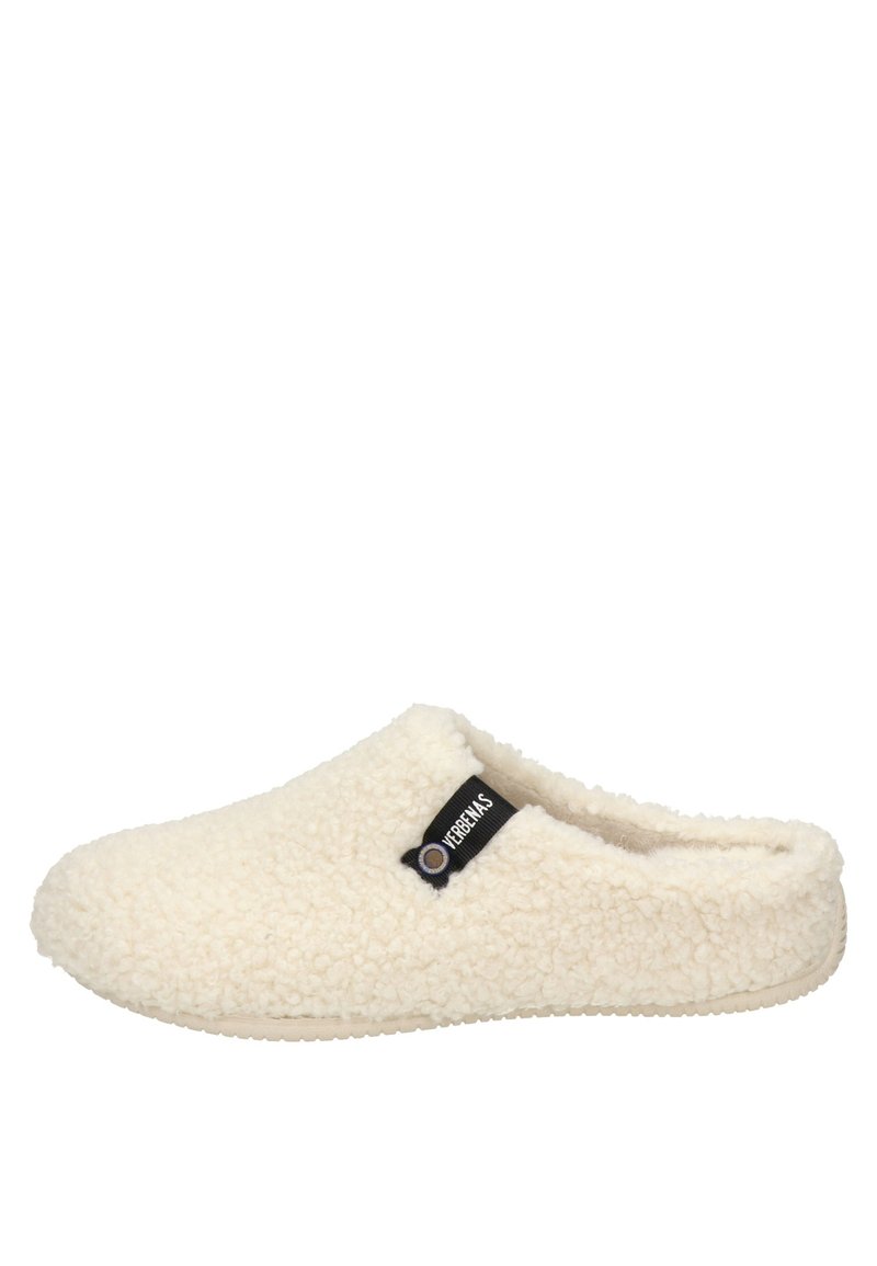 VERBENAS VERBENAS YORK NAIROBI DAMES PANTOFFEL - Pantoffels - ecru