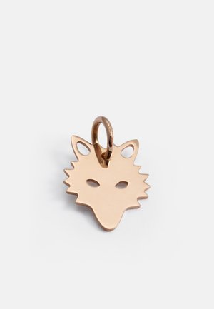 MINI WOLF CHARM - Ciondolo - rose gold-coloured