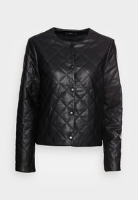 Esprit Collection Casaco de pele sintética - black
