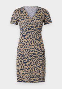 JULIAN SHORT SLEEVE WRAP DRESS - Jersey dress - troy maze geige