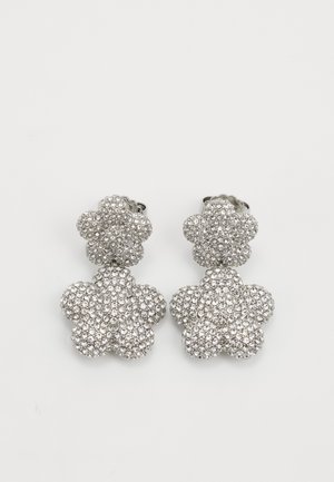 MARC JACOBS DAISY BALLOON DROP EARRINGS - Korvakorut - silver-coloured/crystal