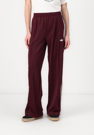 FIREBIRD - Treniņtērpa apakšdaļas - maroon/cream white