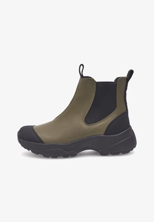 Woden SIRI WATERPROOF - Gumene čizme - dark olive black
