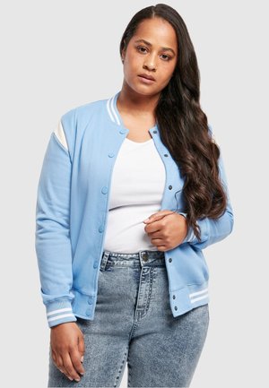 INSET COLLEGE   - Sweatjacke - clearwater/whitesand