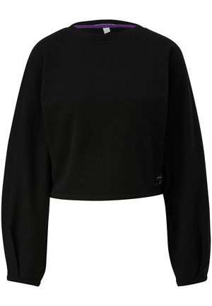 QS Sweatshirt - schwarz