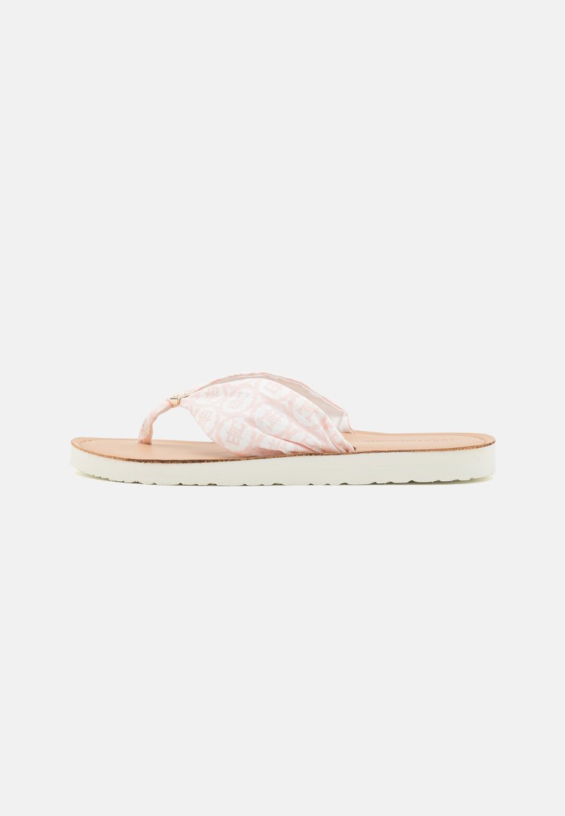 Whimsy Spring Sandals Tommy Hilfiger EMBLEM ELEVATED BEACH - T-bar sandals - whimsy pink ...