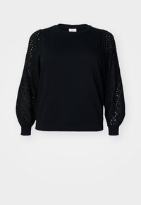 CARDONNA MIX ONECK  - Sudadera - black