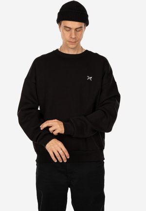 Iriedaily, IRIEDAILY SWEATSHIRT FLAGLOOSE - Sweatshirt - black