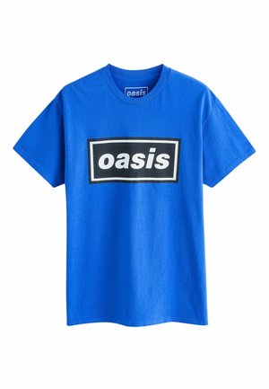 REGULAR FIT  - Trükipildiga T-särk - blue