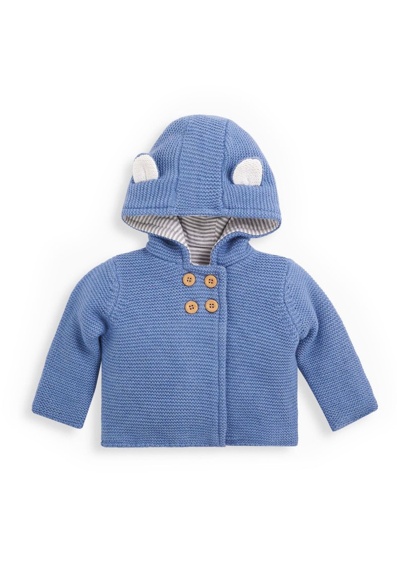 JoJo Maman Bébé - Strickjacke - denim, Vergrößern