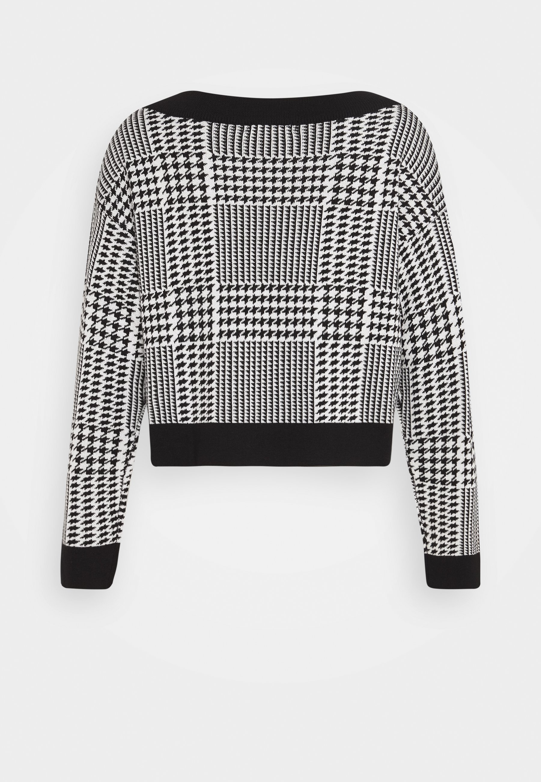 Gina Tricot SWEATER Trui blackwhite Zalando.nl Zwarte Gina Tricot Truien online kopen | Ruim aanbod ZALANDO